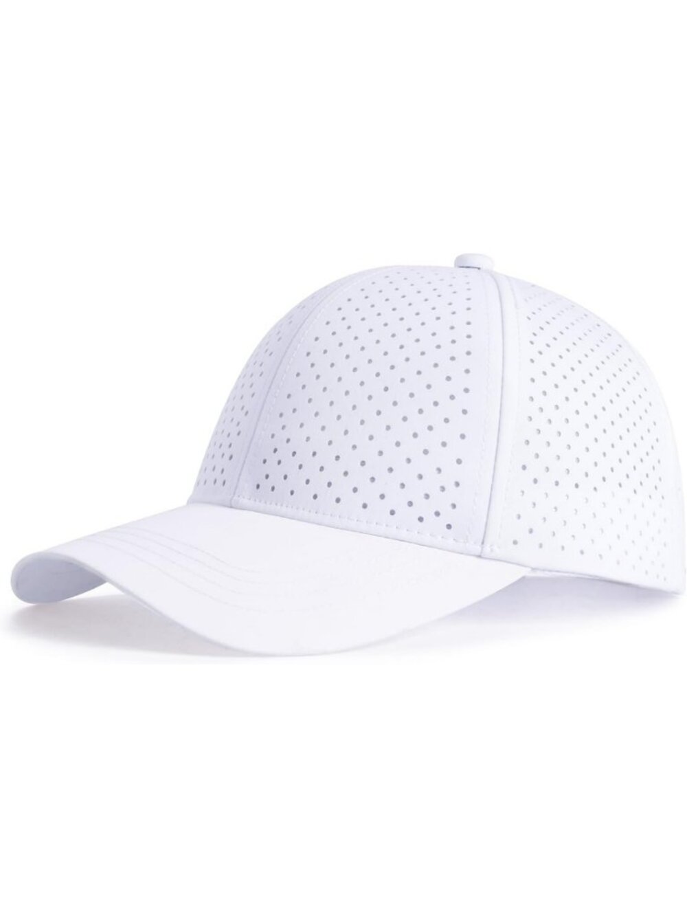 Men's Breathable Snapback Baseball Cap | Perforated Cooling Mesh, Adjustable